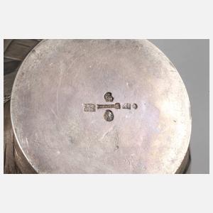 Silberkrug Gravil Petrowitsch Gratschew 1868