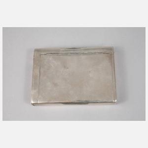 Zigarettendose mit Fotofenster und Streichholzetui