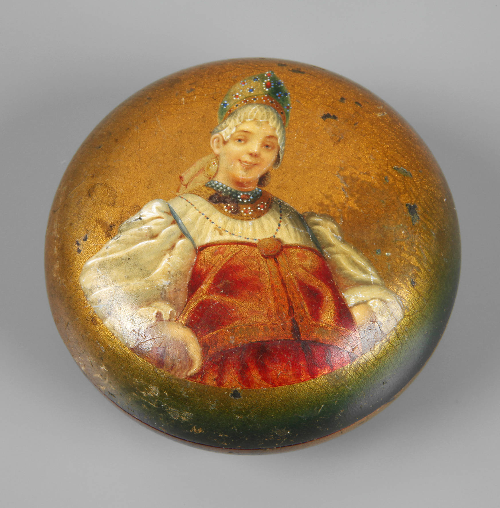 Kleine Lackdose Russland