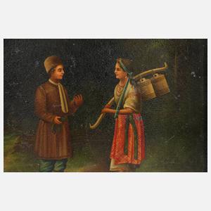 Lacktablett Russland