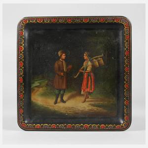 Lacktablett Russland