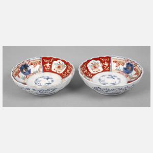 Zwei Schalen Imari