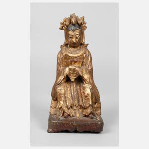 Bronzeplastik Bodhisattva