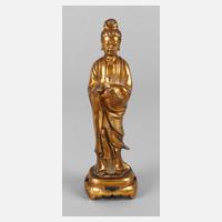 Bronzestatuette Guanyin111