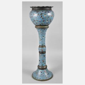 Cachepot Cloisonné