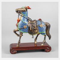 Pferdeplastik Silber111