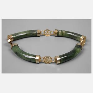 Armband mit Jade