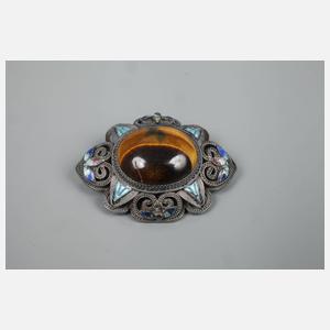 Schmuckset mit Tigeraugen