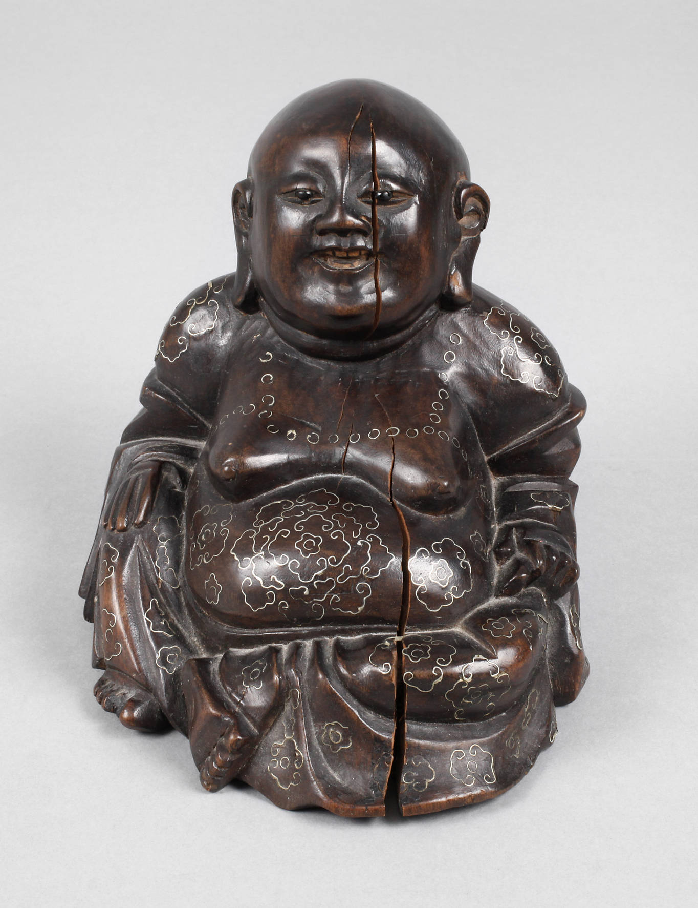 Geschnitzter Buddha