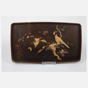 Konvolut Lackarbeiten China