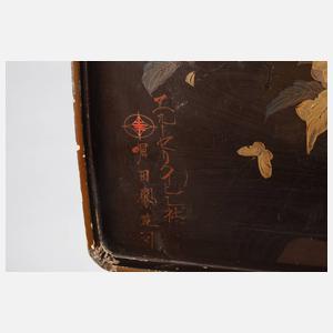 Konvolut Lackarbeiten China