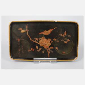 Konvolut Lackarbeiten China