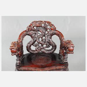 Paar Armlehnsessel China