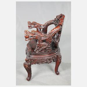 Paar Armlehnsessel China