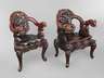 Paar Armlehnsessel China