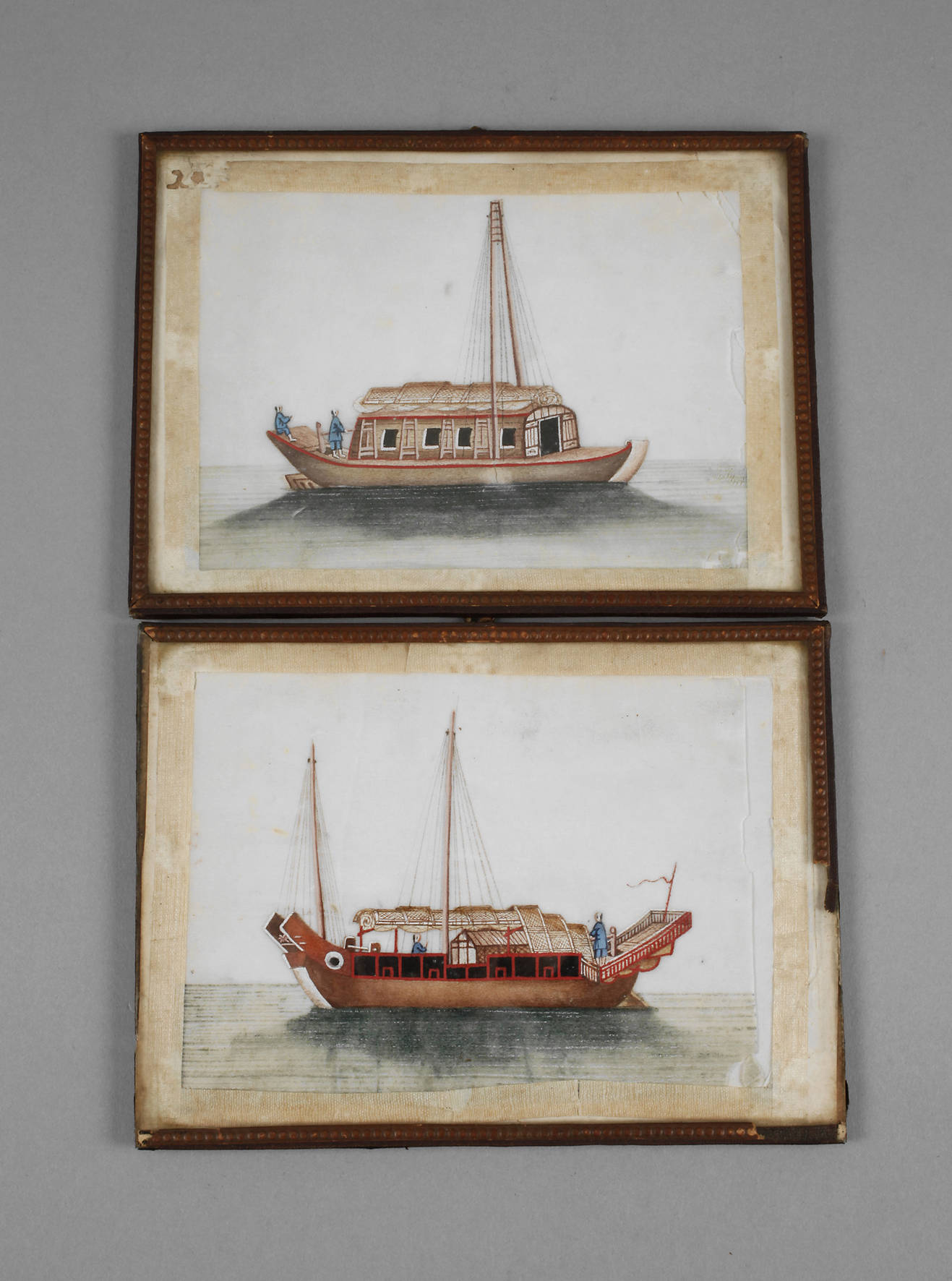 Zwei Schiffsbilder