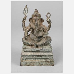 Bronzeplastik Ganesha