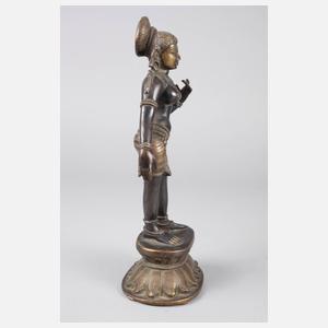 Bronzeplastik Parvati