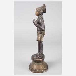 Bronzeplastik Parvati