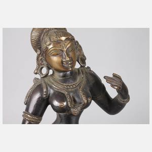 Bronzeplastik Parvati