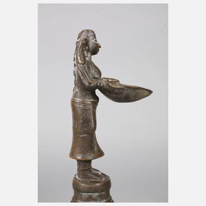 Figürliche Öllampe