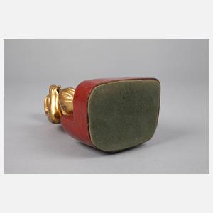 Geschnitzte Wächterfigur