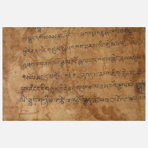 Thangka Die Barmherzigkeit