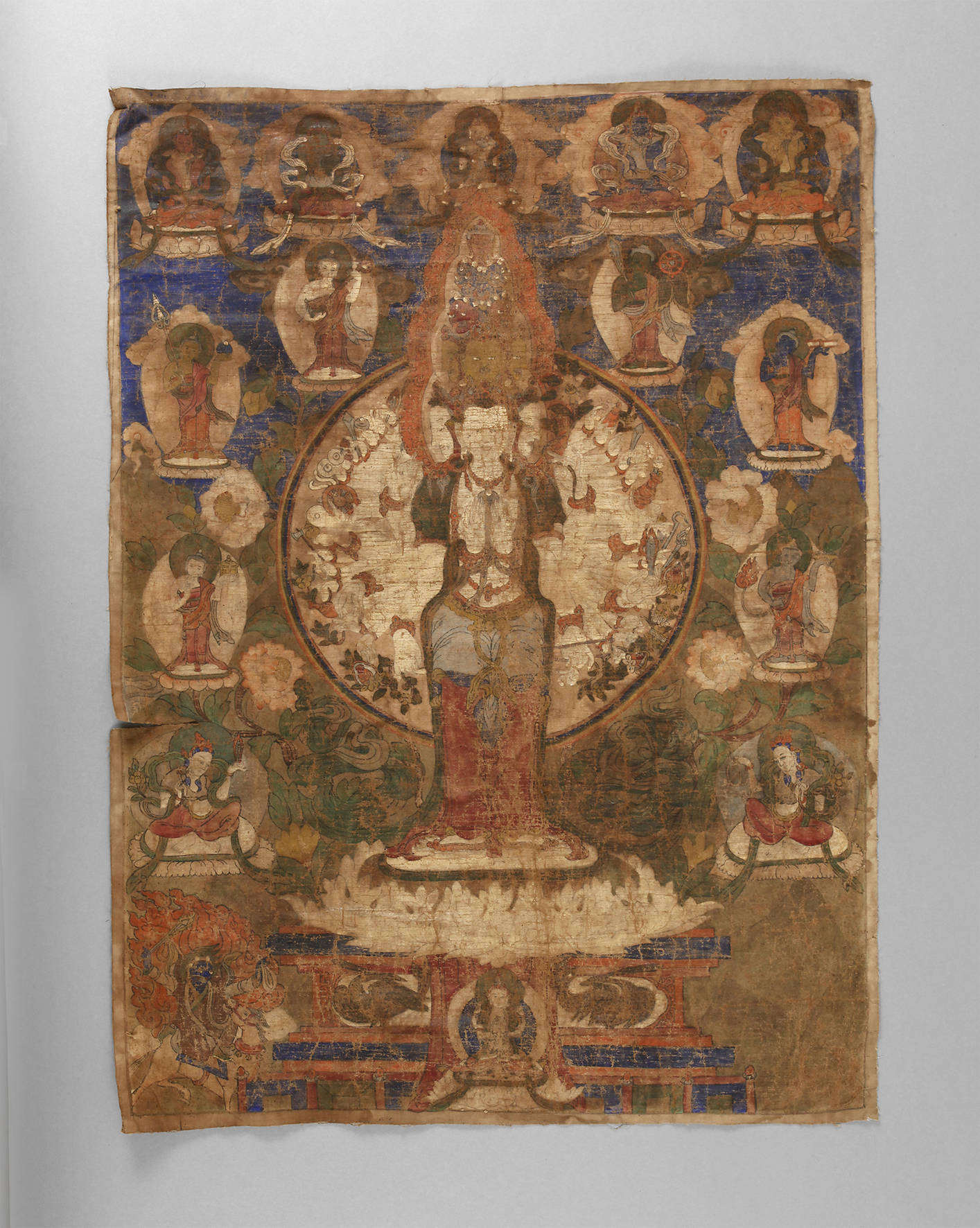 Thangka Die Barmherzigkeit