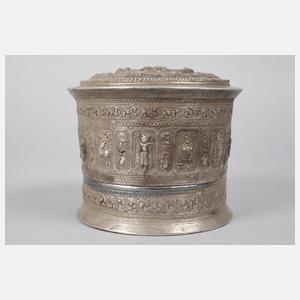 Vier Silberdosen Persien