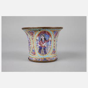 Persischer Emailbecher