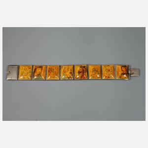 Armband mit Miniaturmalerei