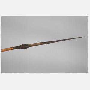 Vier Wurfspeere Afrika