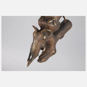 Pfeifenkopf einer Prunk- und Prestige-Pfeife