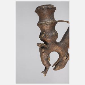 Pfeifenkopf einer Prunk- und Prestige-Pfeife