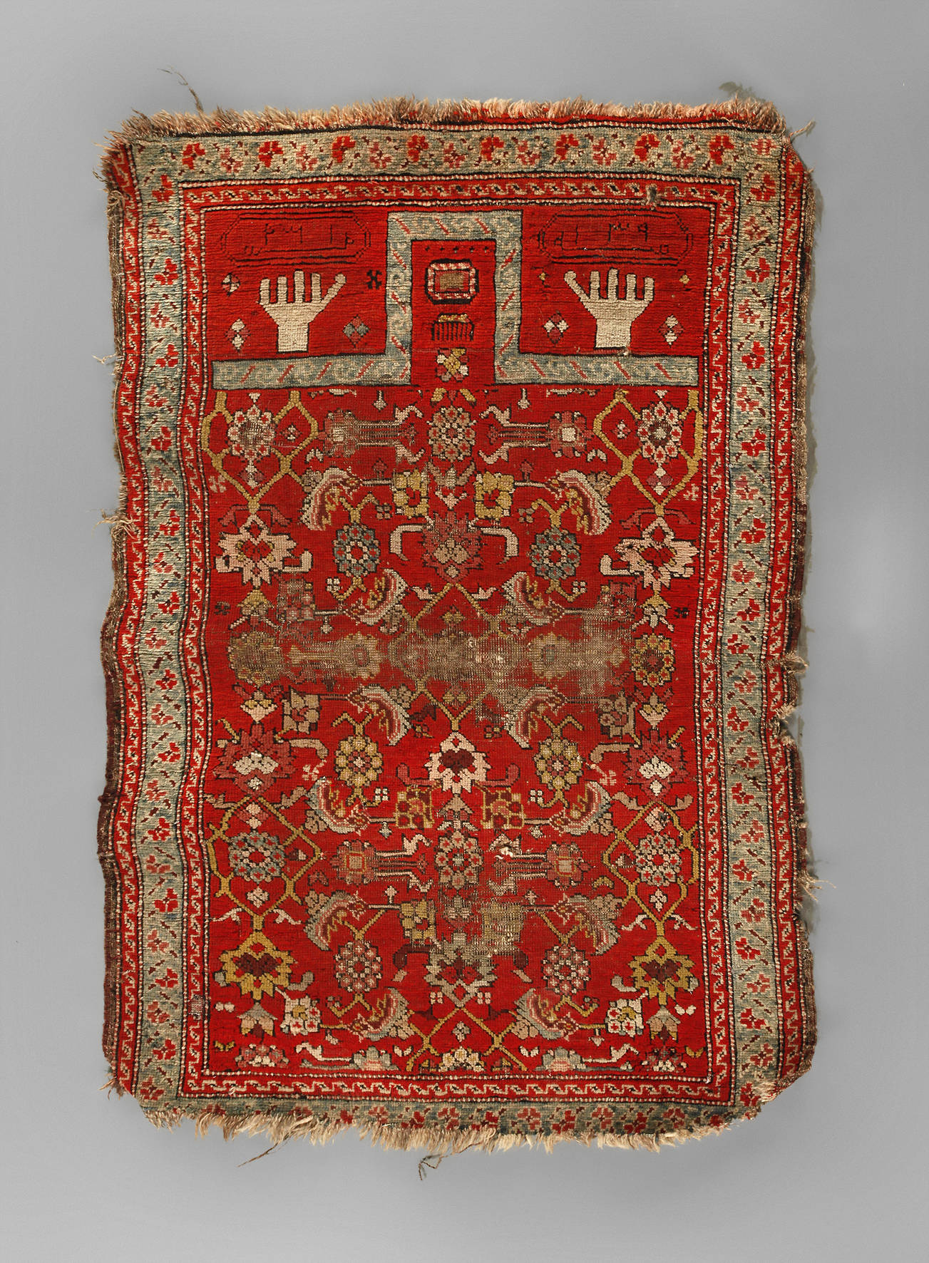 Kaukasus Gebetsteppich Fragment