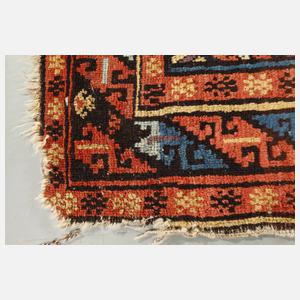 Fragment eines Kaukasus Teppichs