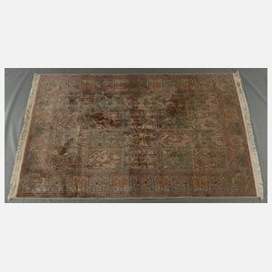 Knüpfteppich Kunstseide