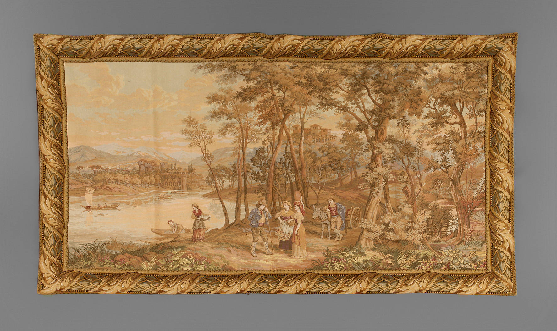 Tapisserie mit mediterraner Idylle