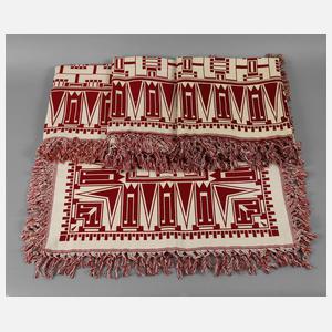 Zierdecken-Garnitur Jugendstil