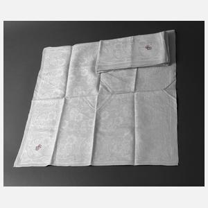 Sechs Servietten Jugendstil