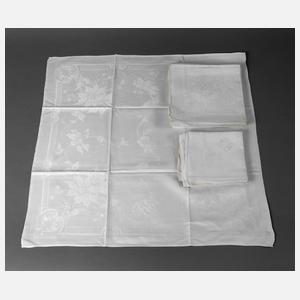 Zwölf Servietten Jugendstil