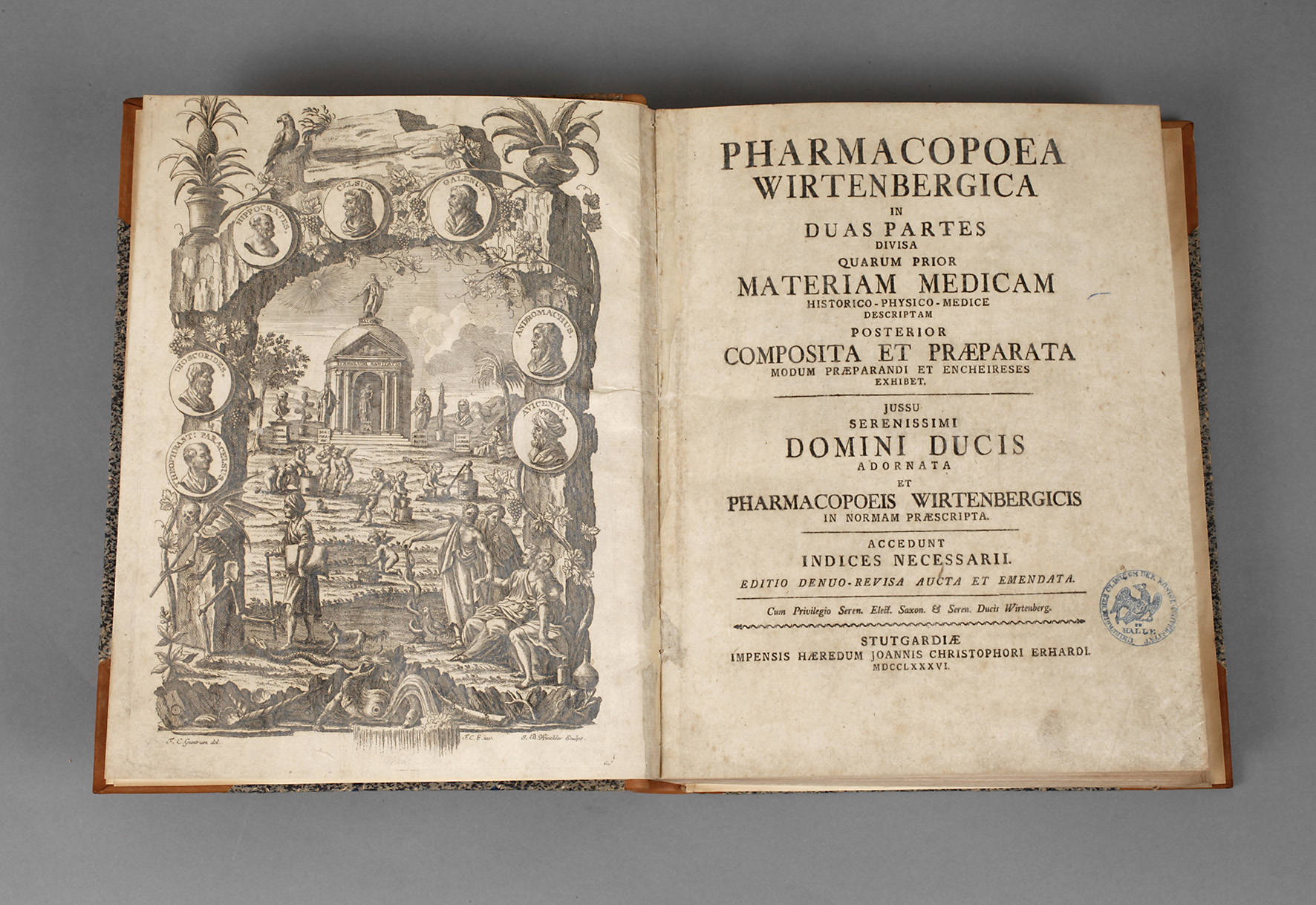 Württembergische Pharmacopöe 1786