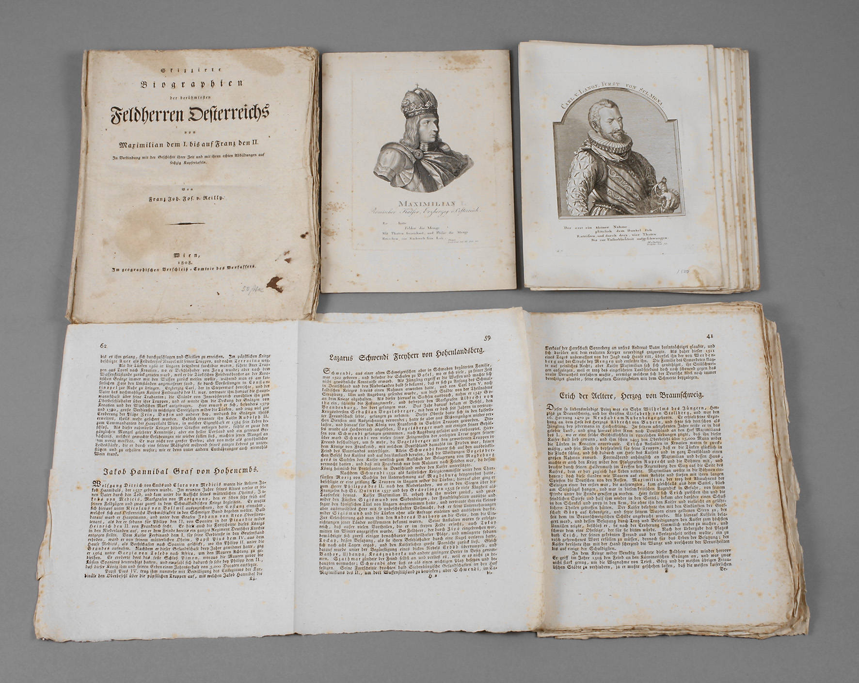 Reillys Biografie Feldherren Österreichs