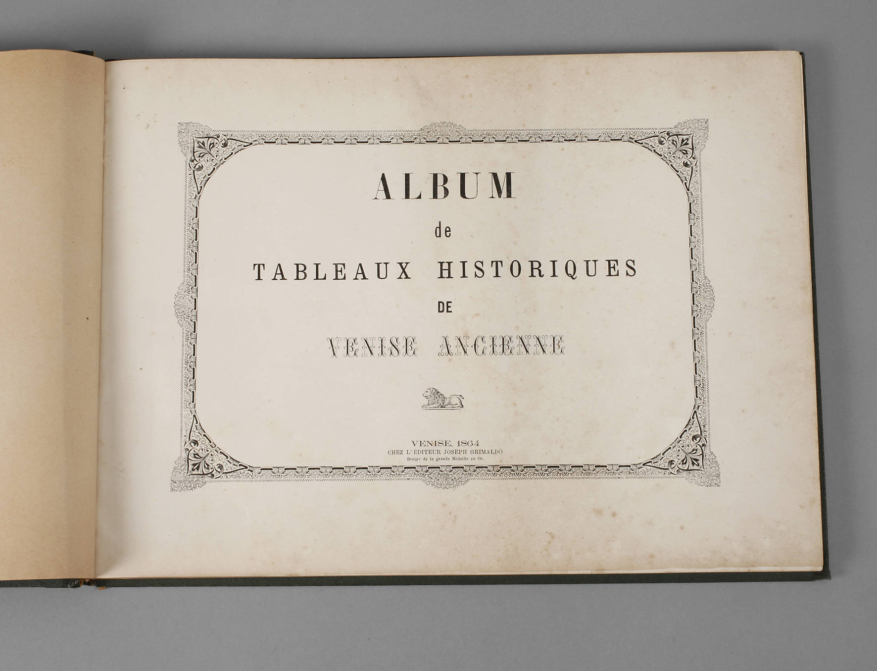 Kupferstichwerk Venedig 1864