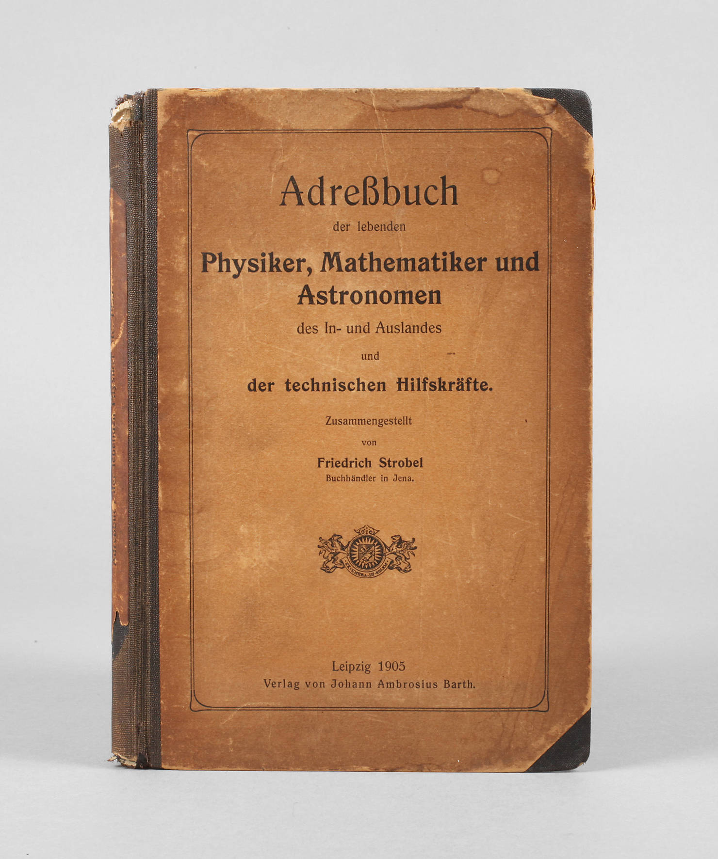 Adreßbuch der Physiker, Mathematiker