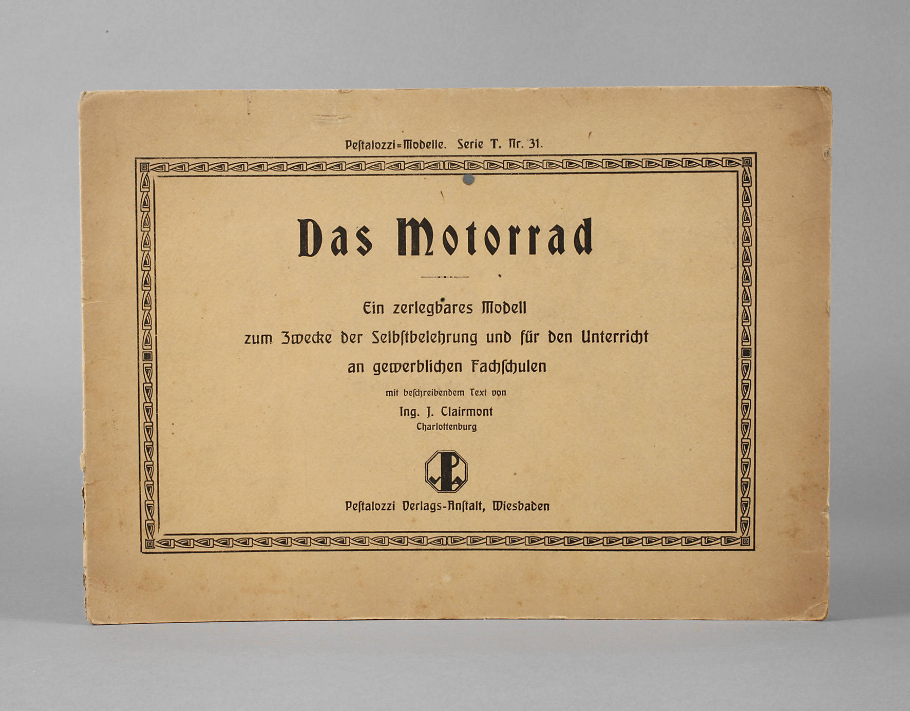 Motorradmodell mit Autograf Martin Stolle