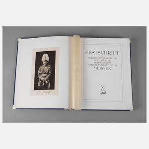 Jubiläumsschrift Porzellanmanufaktur Meissen