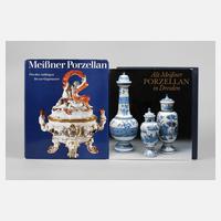 Zwei Fachbücher Meissener Porzellan111