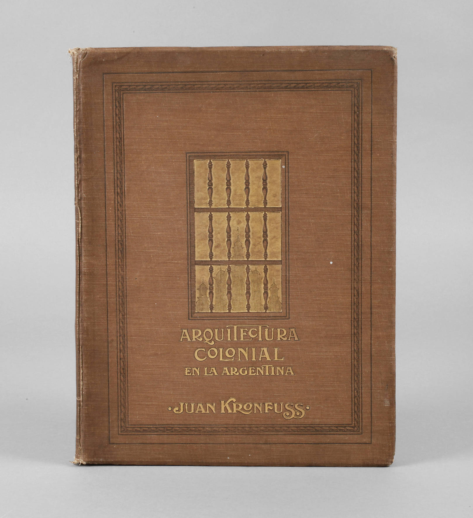 Kolonialarchitektur Argentiniens mit Autograf des Verfassers