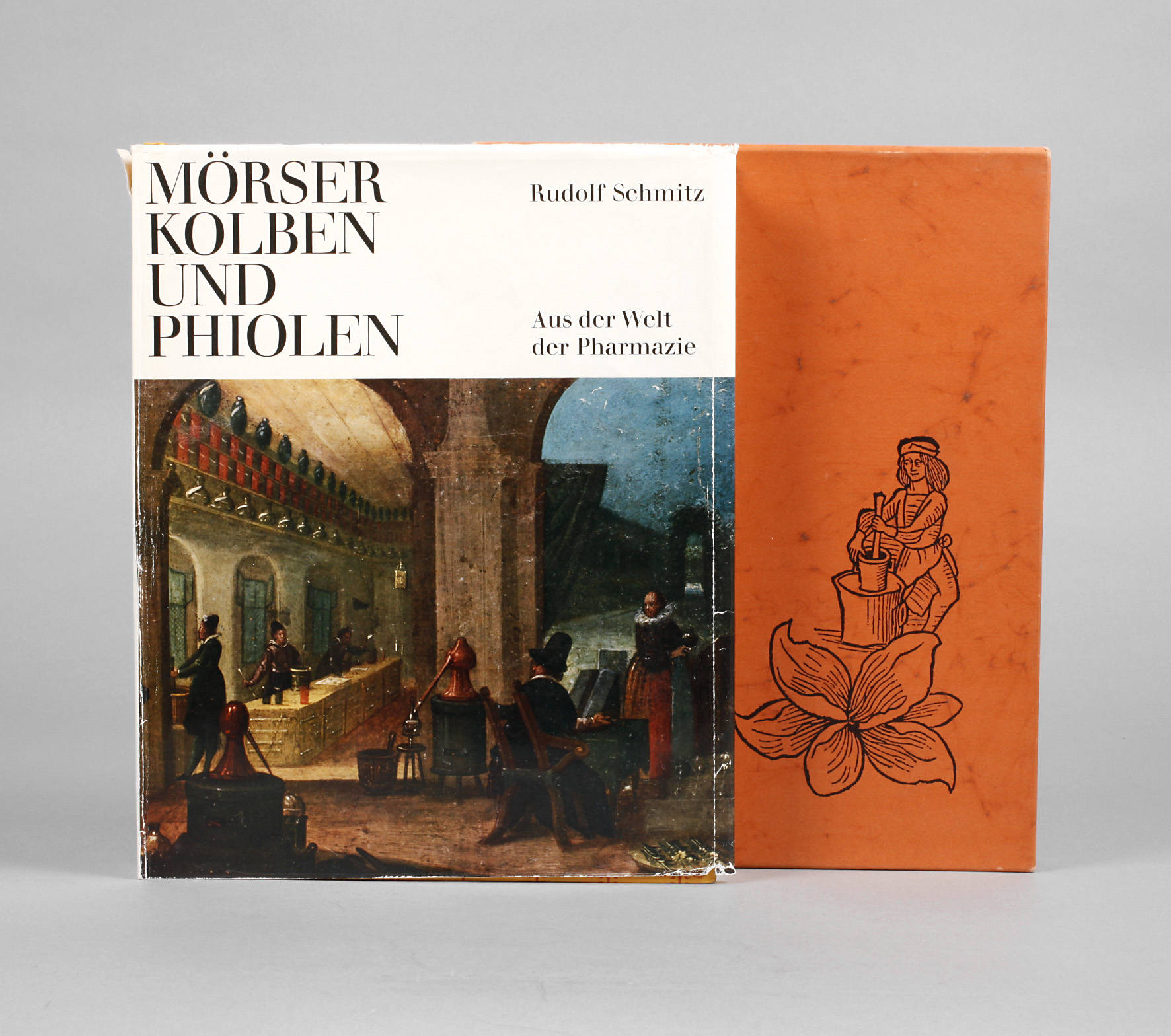 Mörser, Kolben und Phiolen